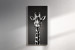 Premium Canvas - Giraffe - Black & White Canvas Art - 2