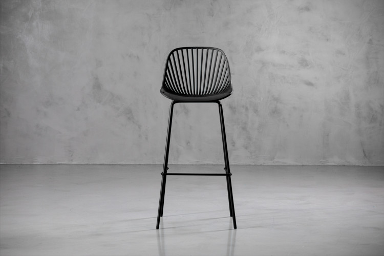 Yara Tall Bar Chair - Black Yara Bar Chair Collection - 1