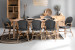 Clayden Bistro 8-Seater Dining Set (2.1m) - Grey 8-Seater Dining Sets - 1