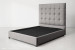 Ariella Kylan Bed - King XL - Alaska Grey King Extra Length Beds - 3