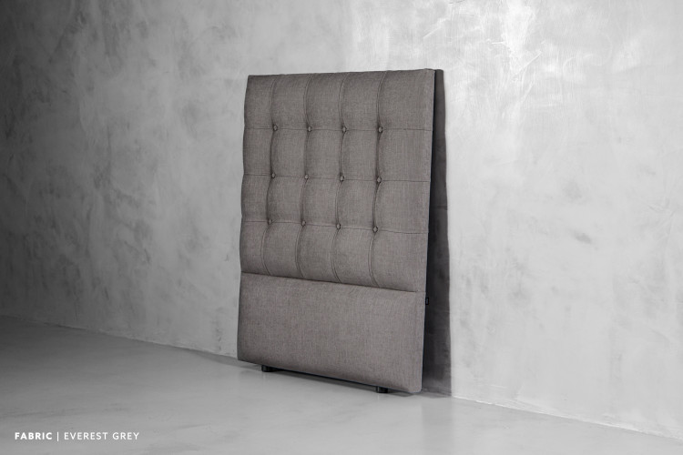 Ariella Headboard - Single - Everest Grey Single Headboards - 1