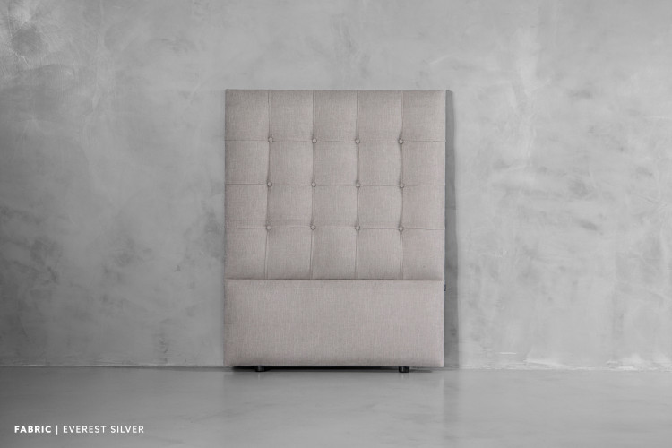 Ariella Headboard - Single - Everest Silver Single Headboards - 1
