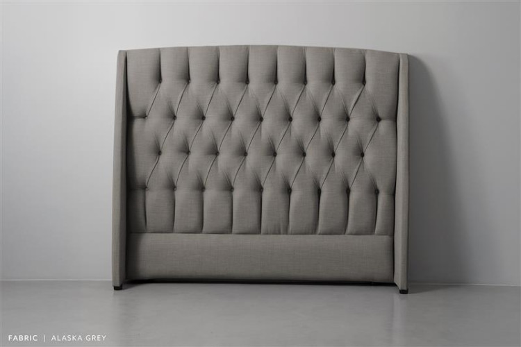 Aubrien Headboard - Double - Alaska Grey Double Headboards - 1