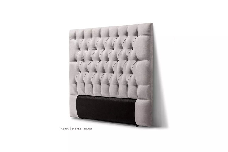 Catherine Headboard - Queen - Everest Silver Queen Headboards - 1
