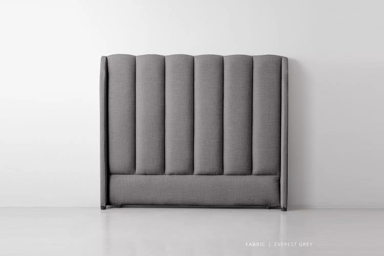 Corina Headboard - Double - Everest Grey Double Headboards - 1