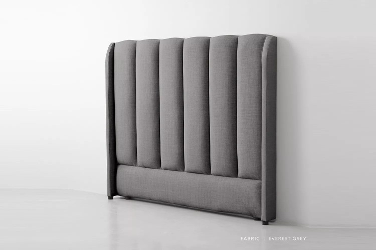 Corina Headboard - Double - Everest Grey Double Headboards - 1