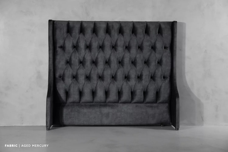 Madison Headboard - Double - Aged Mercury Double Headboards - 2