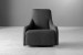 Vesper Swivel Armchair - Shadow Armchairs - 3