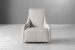Vesper Swivel Armchair - Ivory Armchairs - 3