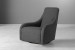 Vesper Swivel Armchair - Storm Grey Living Room Furniture - 1