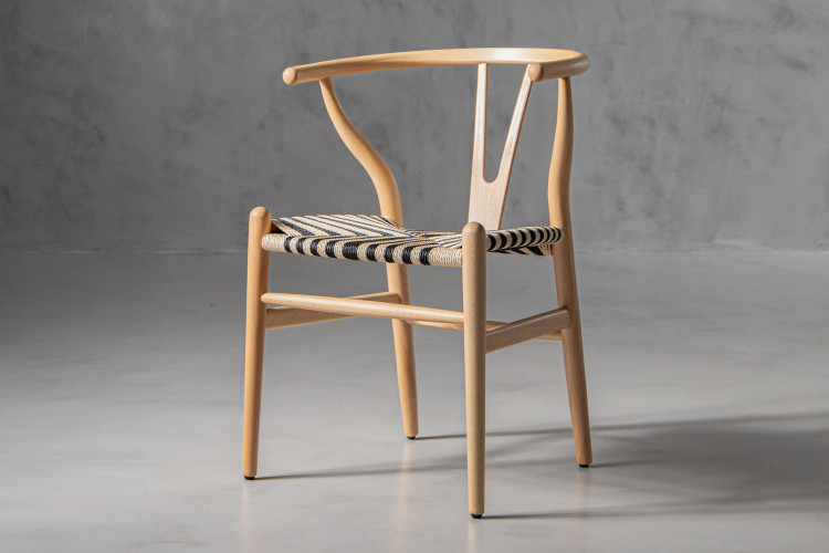 Sofia Dining Chair - Natural & Black Sofia Dining Chair Collection - 1