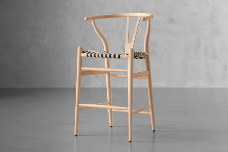 Sofia Counter Bar Chair - Natural & Black Sofia Bar Chair Collection - 1