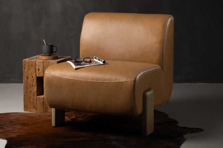 Takara Leather Chair - Sahara Occasional Chairs - 1