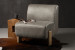 Takara Leather Chair - Graphite Occasional Chairs - 1