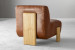 Takara Leather Chair - Burnt Tan Occasional Chairs - 5