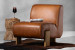 Takara Leather Chair - Burnt Tan Occasional Chairs - 1