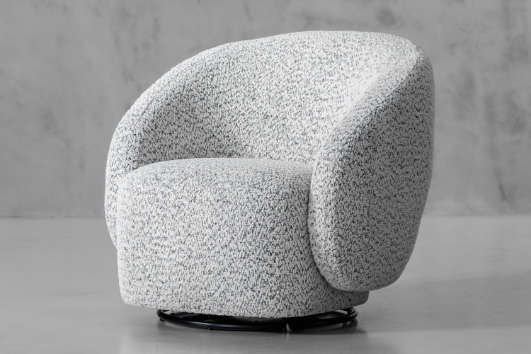 Denver Swivel Armchair - Winter Storm Armchairs - 1