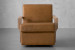 Elara Leather Swivel Armchair - Sahara Armchairs - 3