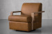 Elara Leather Swivel Armchair - Sahara Armchairs - 2