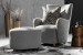 Hutton Lounge Chair - Cloud Grey Armchairs - 1