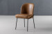 Curva Leather Dining Chair - Dawn Tan Curva Dining Chair Collection - 1