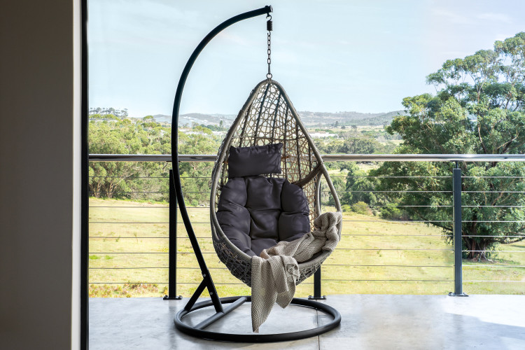 Addilyn Hanging Chair - Charcoal Hanging Chairs - 1