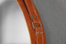 Nyla Leather Framed Mirror - Medium - Tan Mirrors - 5