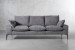 Clapton 3-Seater Couch - Slate 3 Seater Fabric Couches - 2