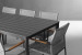 Venice Rozina 8-Seater Patio Dining Set - Charcoal Patio Dining Sets - 8