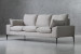 Clapton 3-Seater Couch - Stone 3 Seater Fabric Couches - 3