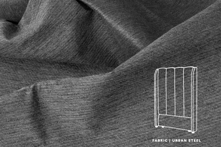 Corina Headboard - Single - Urban Steel Single Headboards - 1