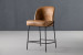 Curva Leather Counter Bar Chair - Dawn Tan Bar & Counter Chairs - 1