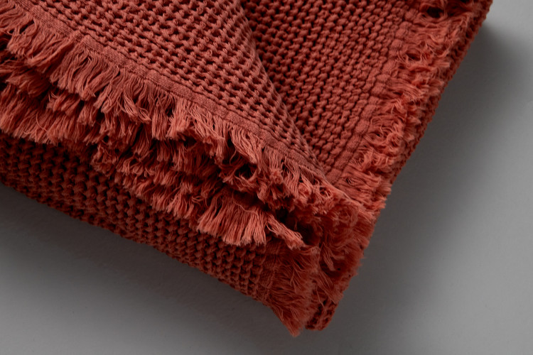 Avaria Throw - Terracotta Throws - 1