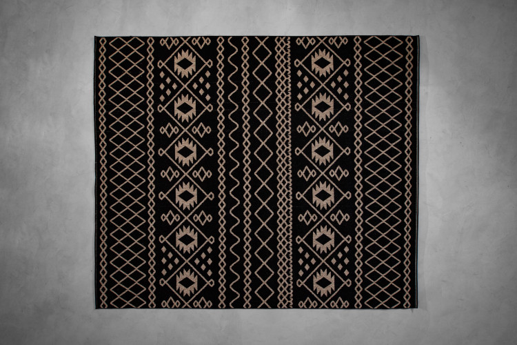 Ziyah Rug - Black Rugs - 1
