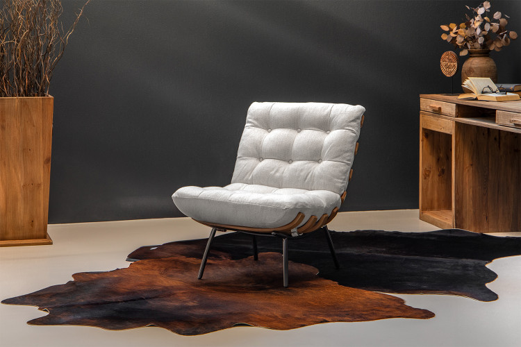 Fidel Chair - Bone Occasional Chairs - 1