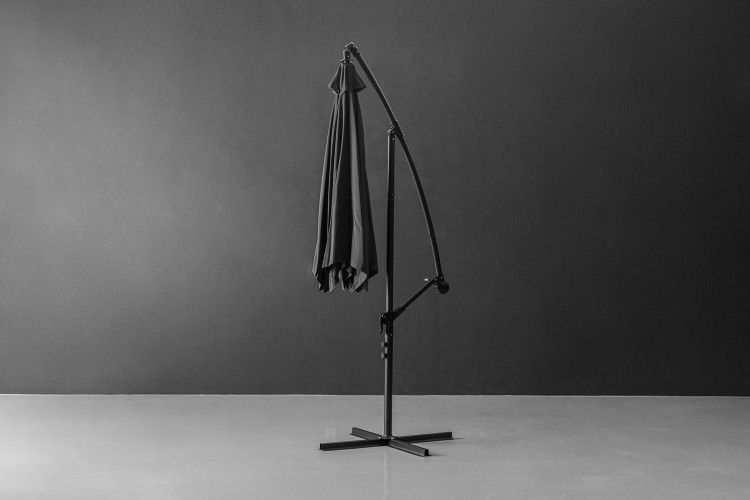 Miami Cantilever Umbrella - Grey Umbrellas - 1