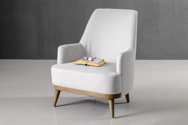 Clarke Armchair - Chrome Armchairs - 1