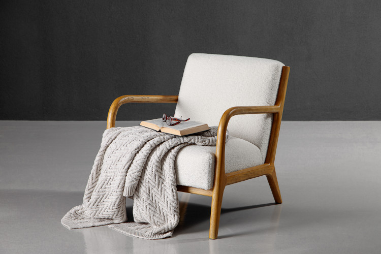 Connor Armchair - Snow