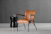 Jolie Leather Armchair - Burnt Tan Armchairs - 1