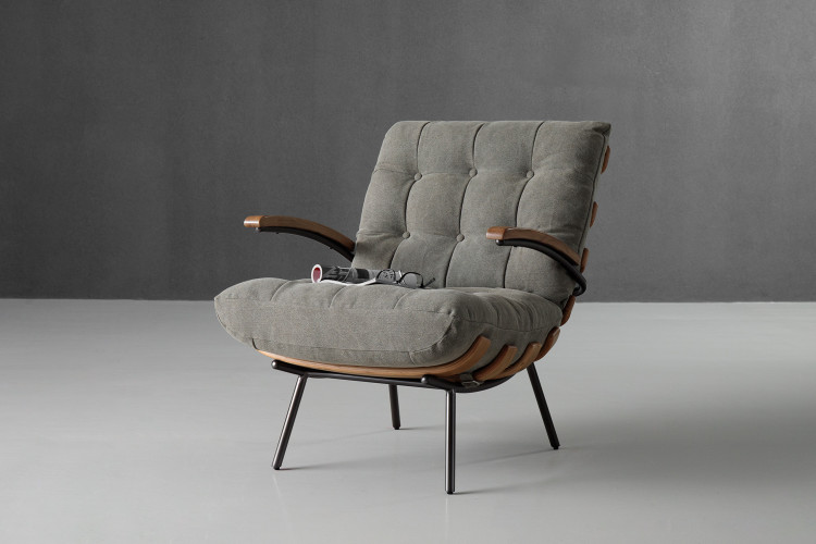 Fidel Armchair - Storm