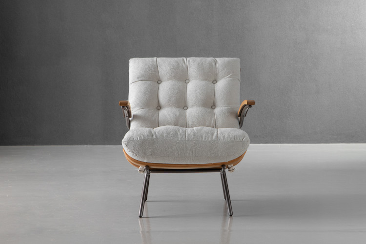 Fidel Armchair - Oyster