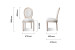 Olivia Dining Chair - Grey Olivia Dining Chair Collection - 9