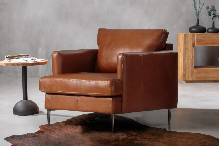 Remington Leather Armchair...