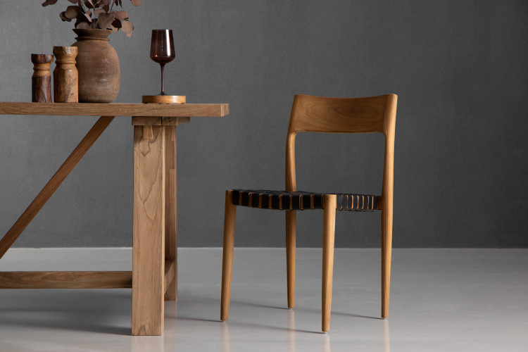 Lento Leather Dining Chair...