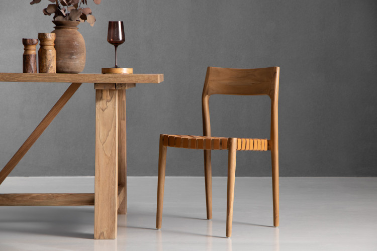 Lento Leather Dining Chair...