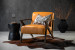 Melrose Leather Armchair - Amber Armchairs - 1