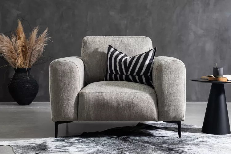 Horton Armchair - Dove Grey
