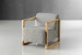 Baku Armchair - Silver Grey Occasional Chairs - 5