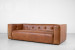 Demo Sally 4 Seater Leather Couch - Vintage Tan Demo Clearance - 2