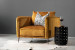 Ottavia Velvet Armchair - Aged Mustard Armchairs - 1